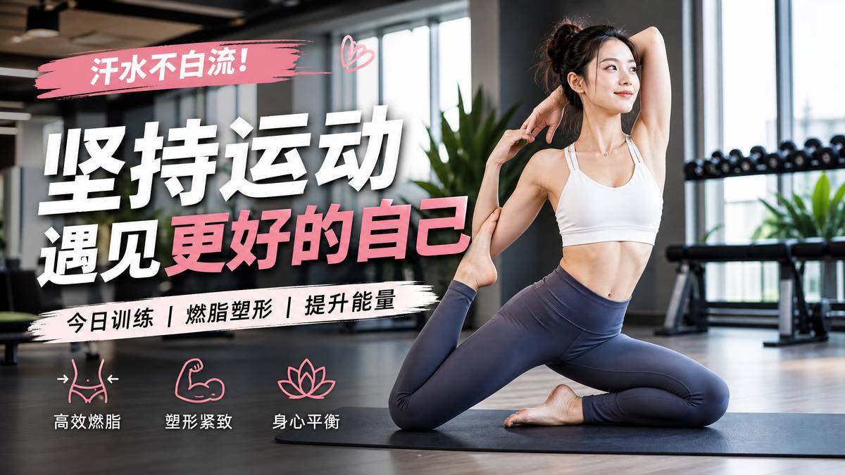 蘑菇视频-蘑菇视频健身视频教程 · 高效燃脂瑜伽视频演示坚持运动